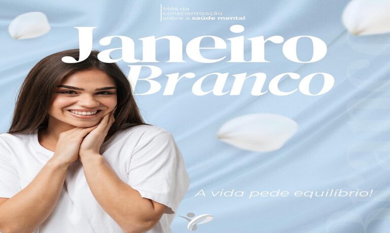 O Janeiro Branco é uma campanha nacional que visa conscientizar a população sobre a saúde mental e emocional.