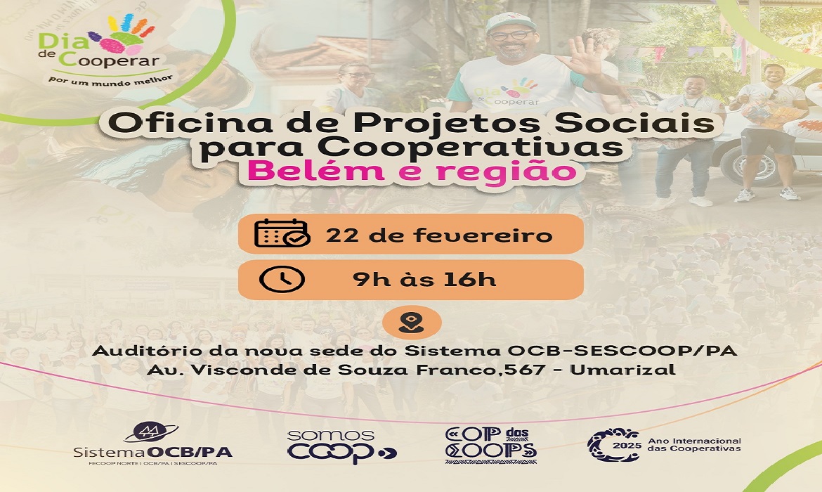 A atuação social das cooperativas está diretamente ligada aos Objetivos de Desenvolvimento Sustentável da ONU.