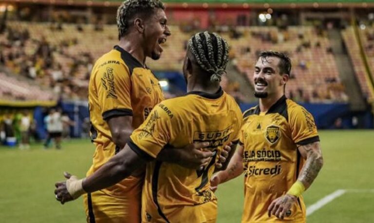 Na Arena da Amazônia, Onça-pintada saiu em desvantagem, mas buscou a classificação para encarar Remo ou São Raimundo-RR.