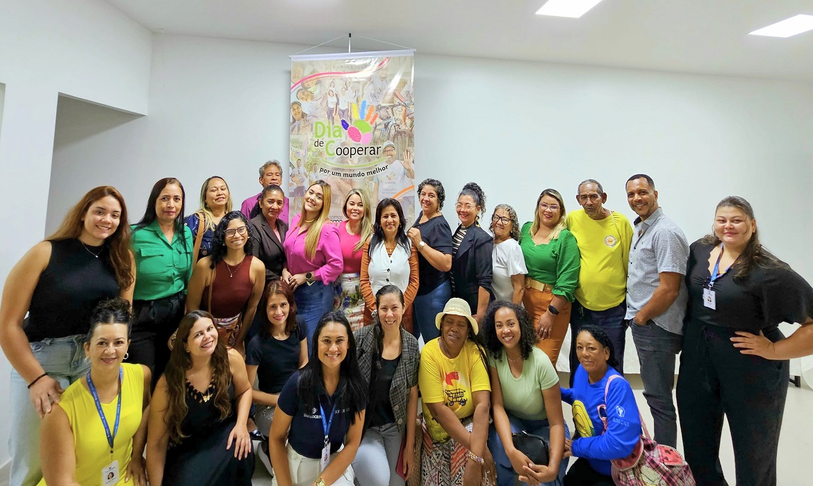 A presença das cooperativas mostra o interesse de melhorar e desenvolver esse setor da promoção social dentro das coops.