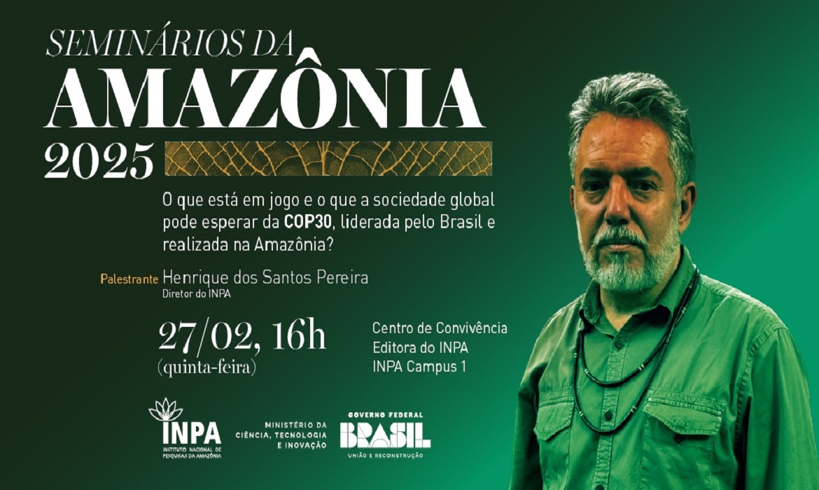 A participação de palestrantes convidados abre o INPA para o público externo.