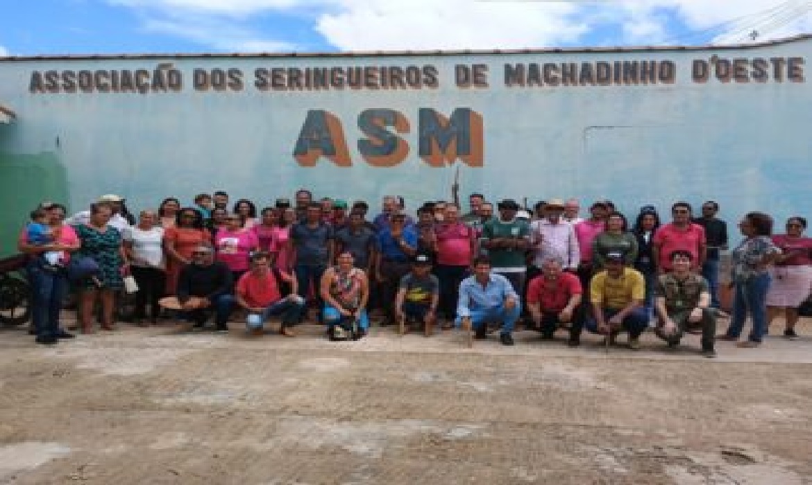 O evento aconteceu no Auditório da Associação dos Seringueiros de Machadinho d’Oeste