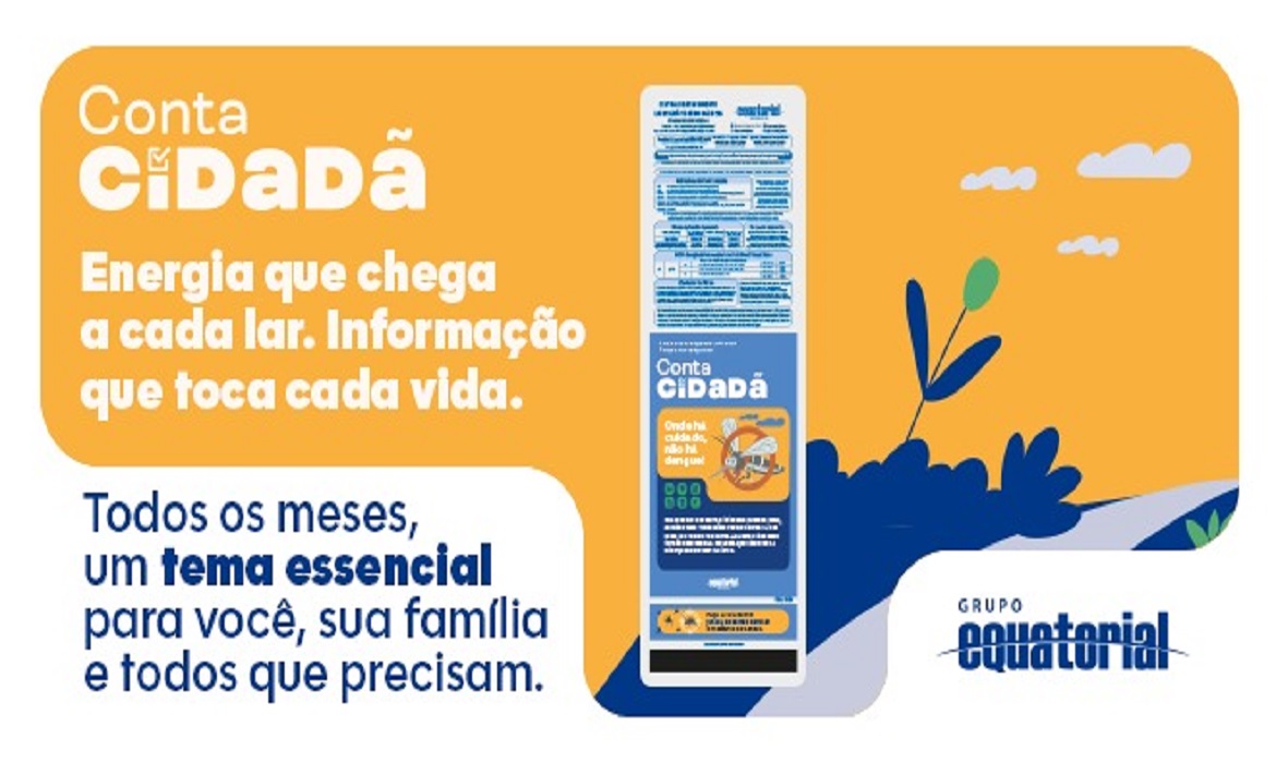 A Conta Cidadã também reforça a agenda ESG do Grupo Equatorial, conectando os pilares da responsabilidade social à prática diária da empresa.