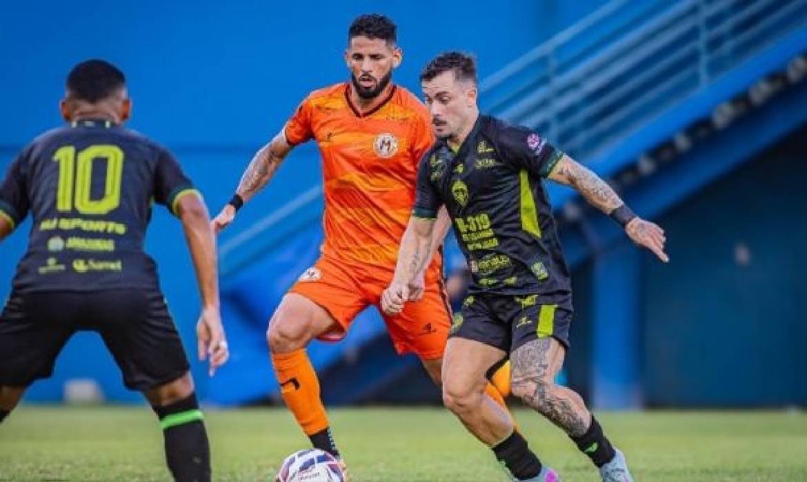 Manaus e Manauara ficam no 1 a 1 pela quinta rodada.