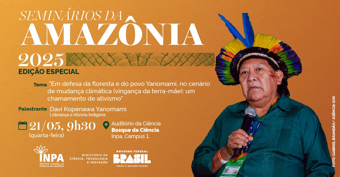 Os Seminários abordam temas que vão da ecologia à antropologia, passando por biotecnologia, manejo florestal e políticas públicas.