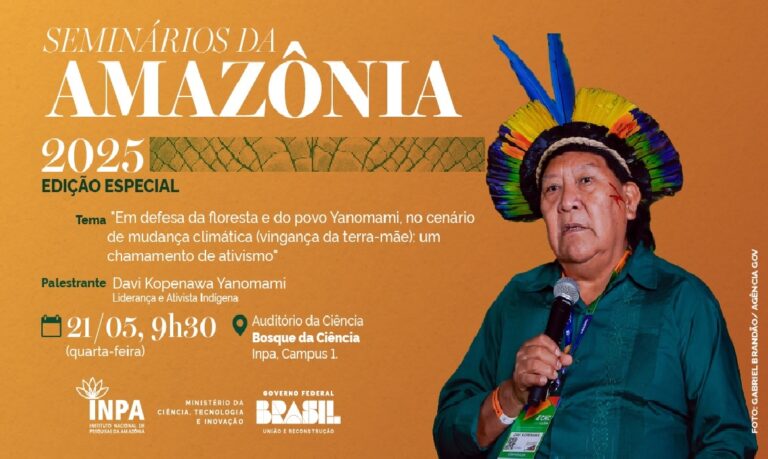 É um evento marcante para a programação dos seminários, e vai permitir e ampliar o diálogo entre ciências e visões de mundo na Amazônia.