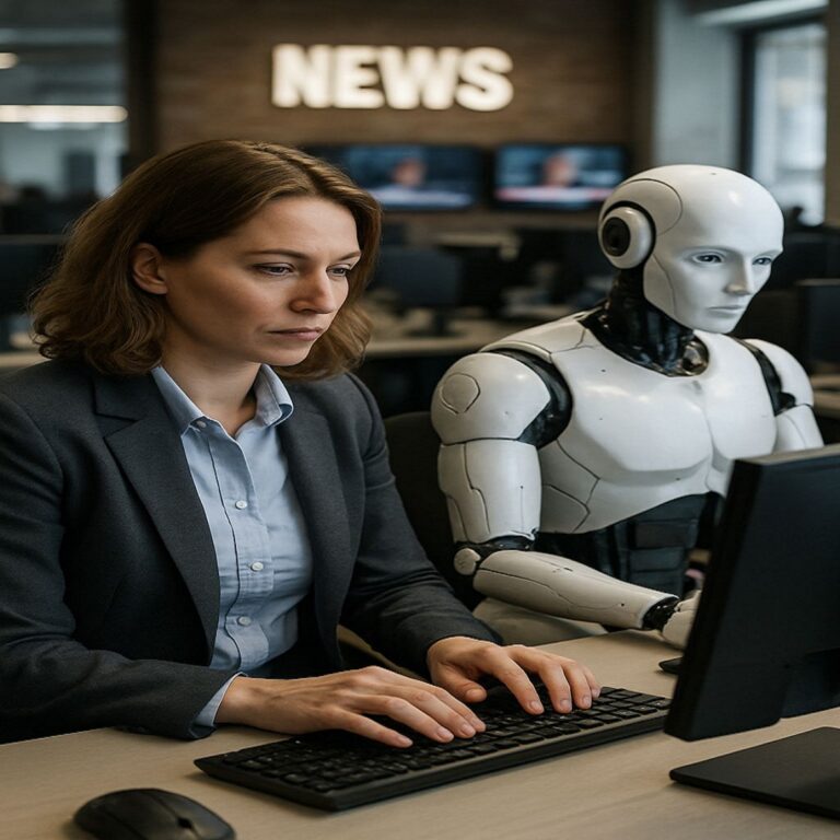 A Inteligência Artificial tem uma influência crescente no jornalismo, tanto no que diz respeito à produção de conteúdo quanto à análise de dados e à gestão de informação.
