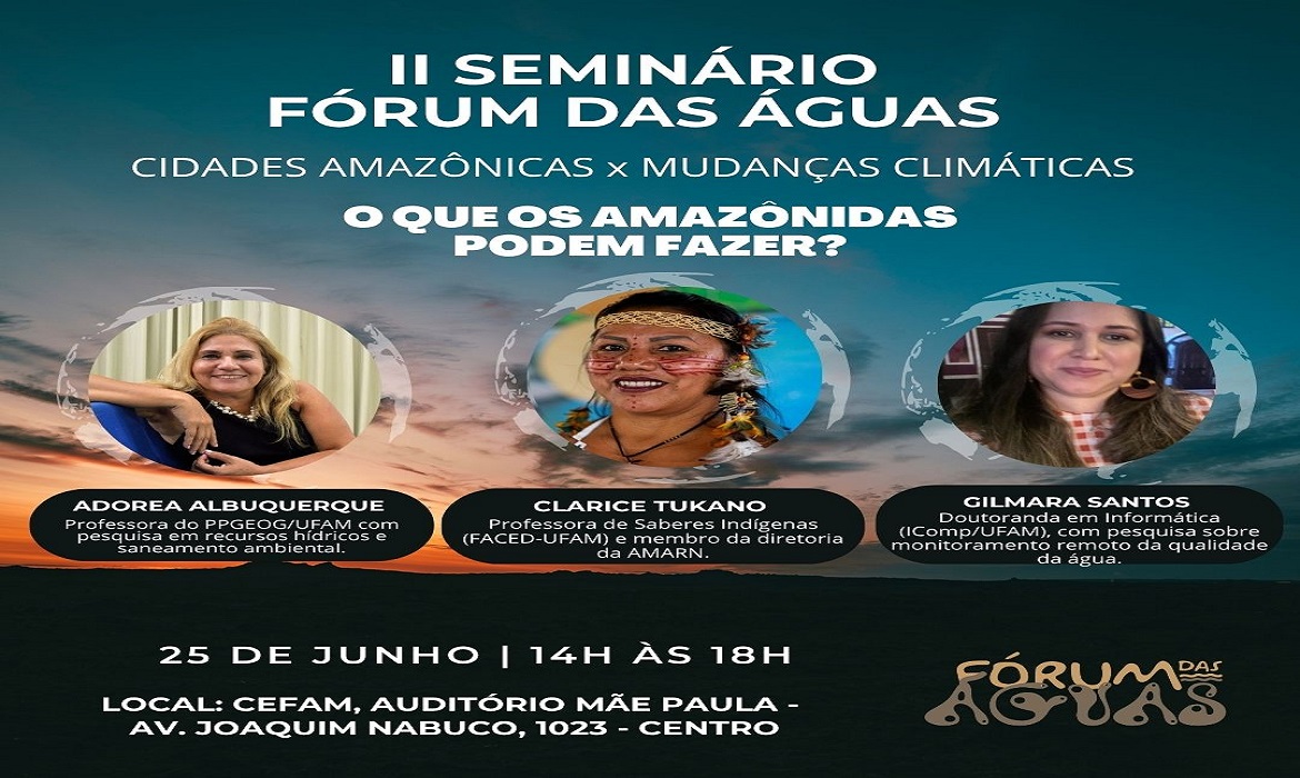 O auditório “Mãe Paula”, no Centro de Formação da Arquidiocese de Manaus, será palco de um seminário que discute a realidade das cidades da Amazônia, com foco nos impactos das mudanças climáticas e na garantia dos direitos fundamentais à água e ao saneamento.