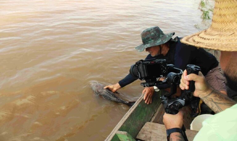 A oficina integra a contrapartida do projeto de desenvolvimento do longa ‘Caminho Ancestral’, aprovado pela Lei Paulo Gustavo.