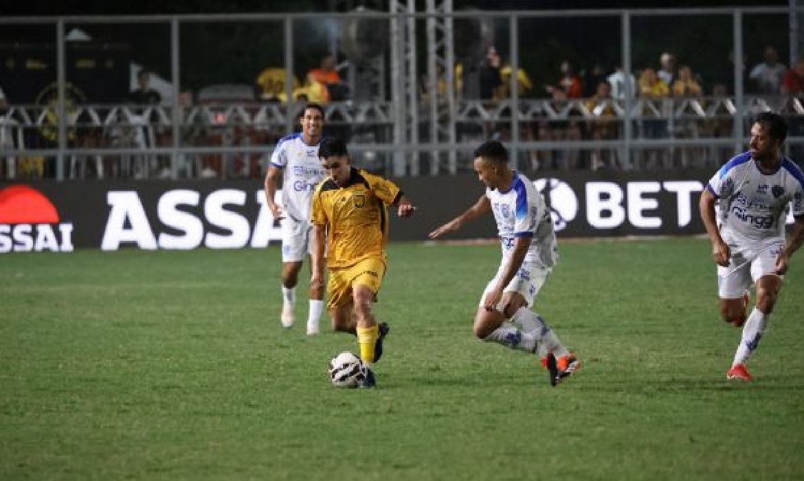 Diogo Oliveira abre o placar para os visitantes; Onça empata e pontua na 18ª rodada.