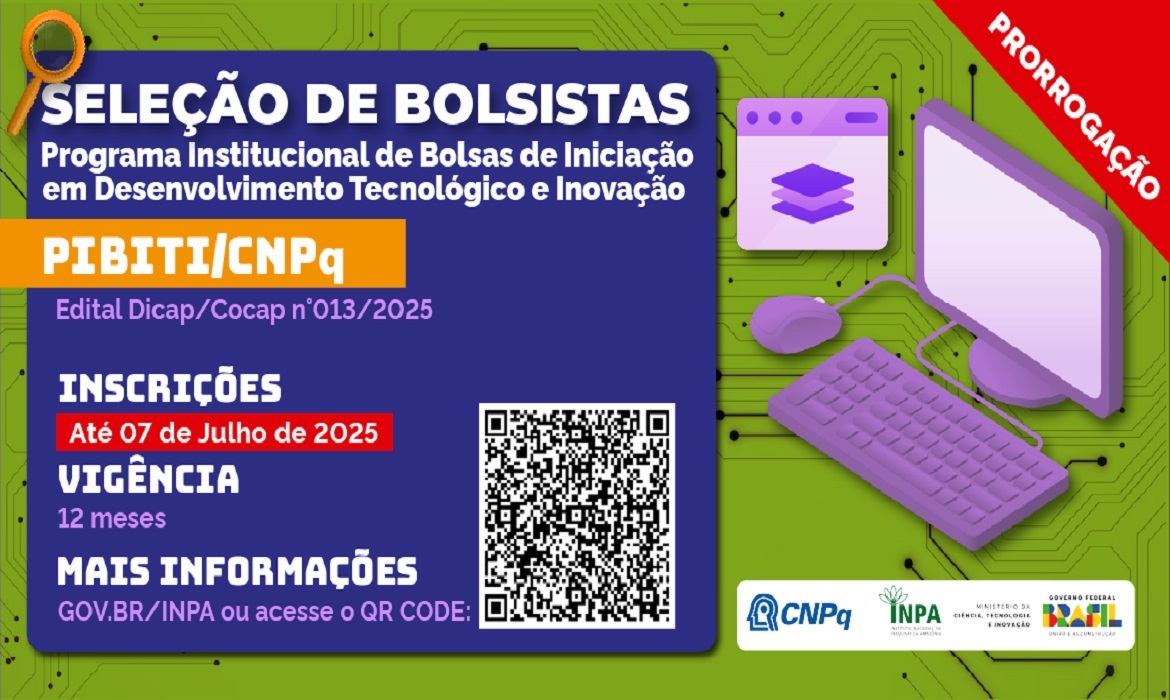 A iniciativa é voltada para estudantes que desejam atuar em projetos de pesquisa científica.