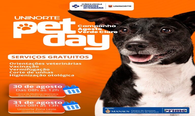 A ação tem apoio do Centro de Controle de Zoonoses da Prefeitura de Manaus.