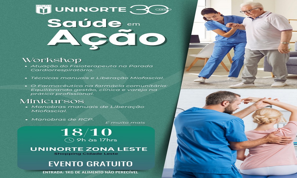 O evento combina conhecimento acadêmico, conscientização e responsabilidade social por meio de workshops, minicursos e serviços à comunidade.