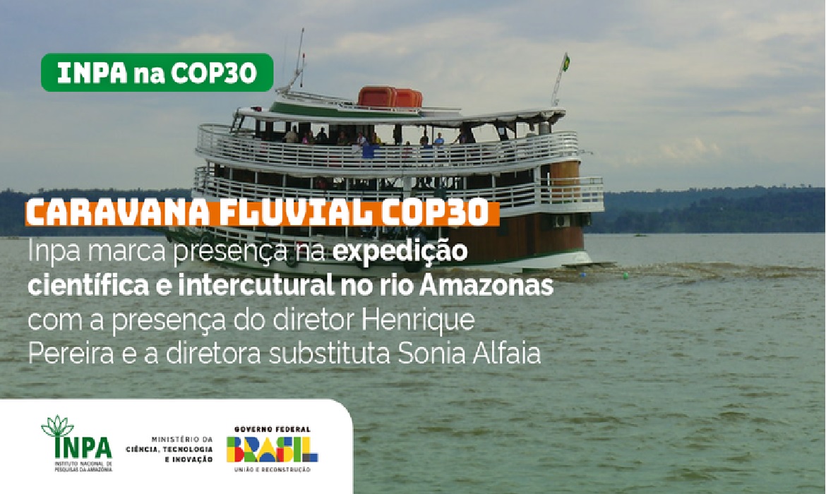 O Inpa vai estar representado pela sua diretoria e por vários dos seus pesquisadores.