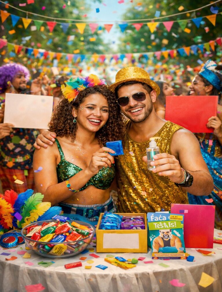 Curtir o Carnaval com responsabilidade é aproveitar cada momento sabendo que a saúde vem junto na fantasia.