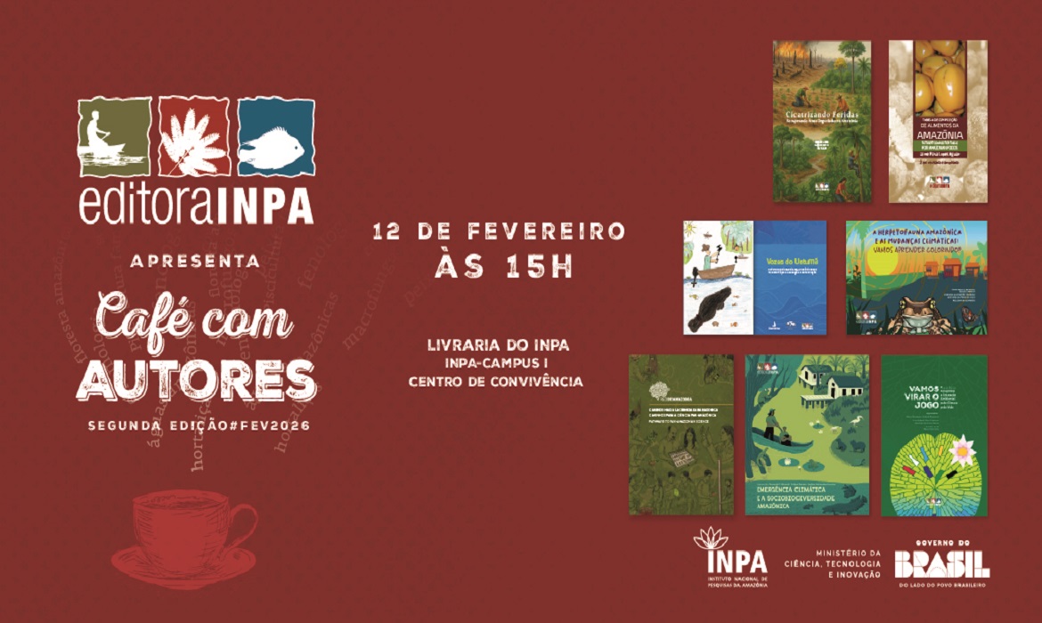 O lançamento ocorre no Café com Autores, um encontro que estimula a conversa aberta entre quem faz ciência e quem vive a realidade da região.