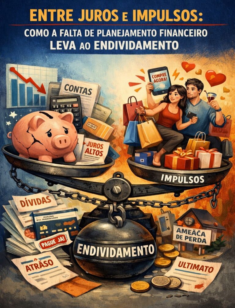 Juros altos ampliam dívidas e tornam o controle financeiro mais desafiador.