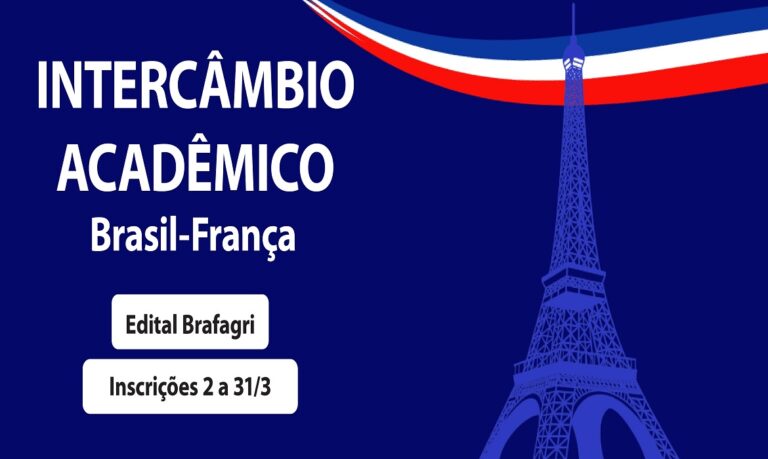 Acadêmicos da área de Ciências Agrárias podem se candidatar a #bolsas de intercâmbio com destino à França, ampliando a formação internacional.