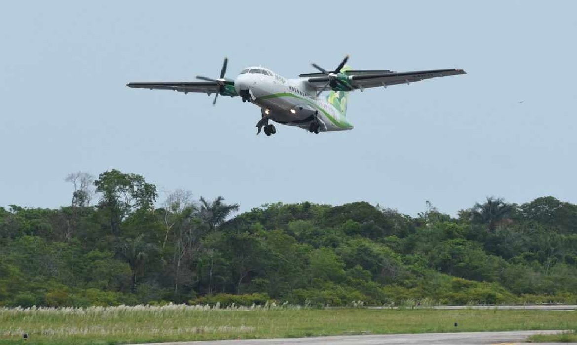 Cabotagem aérea pode fortalecer comércio, serviços e turismo na Amazônia Legal.