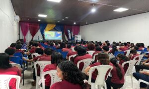 Ações educativas do Movimento VC+ Seguro levam informação e prevenção para estudantes da capital e do interior do Pará.