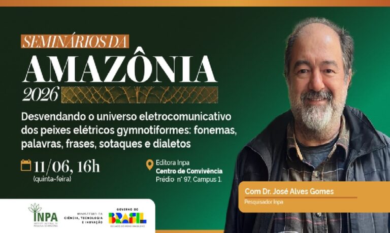 Seminário reúne pesquisadores para debater como os peixes elétricos utilizam sinais para interagir e sobreviver nos rios amazônicos.