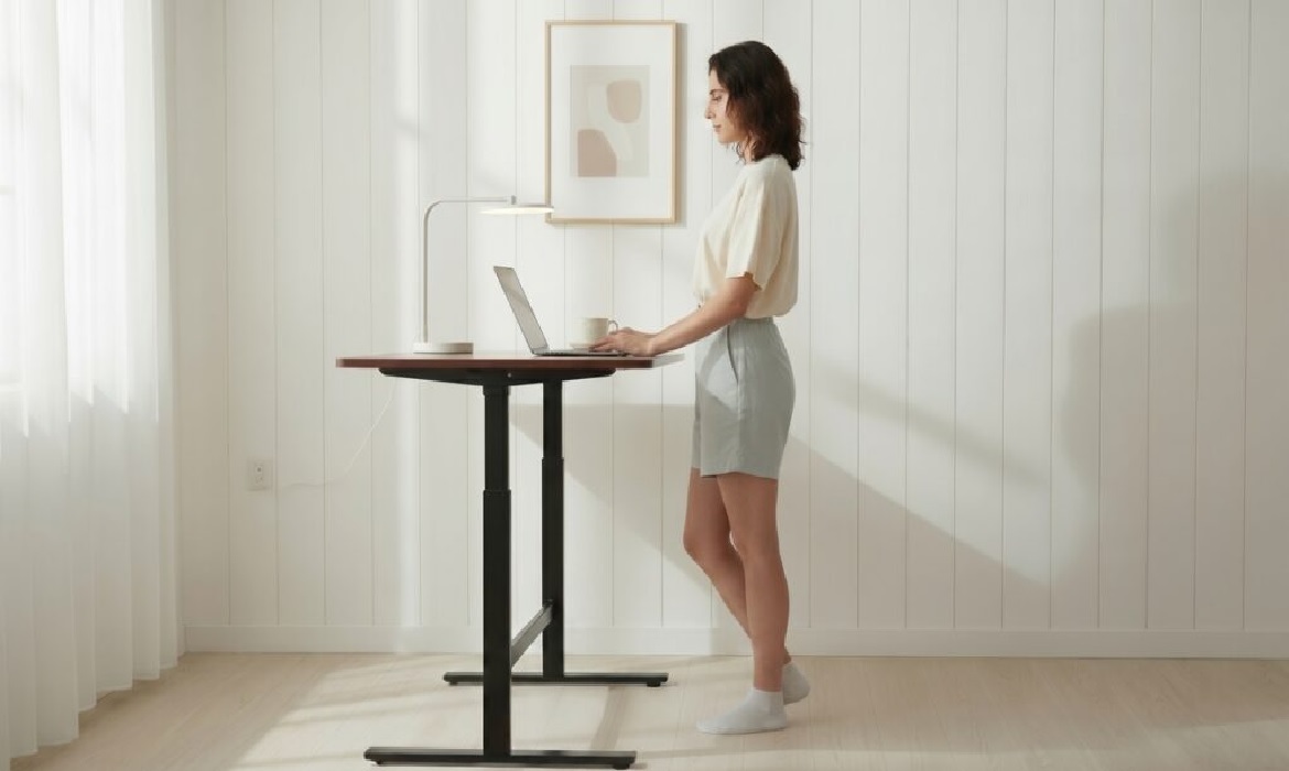 A adaptação dos espaços de trabalho reforça a importância da ergonomia na rotina de quem alterna entre casa e escritório.