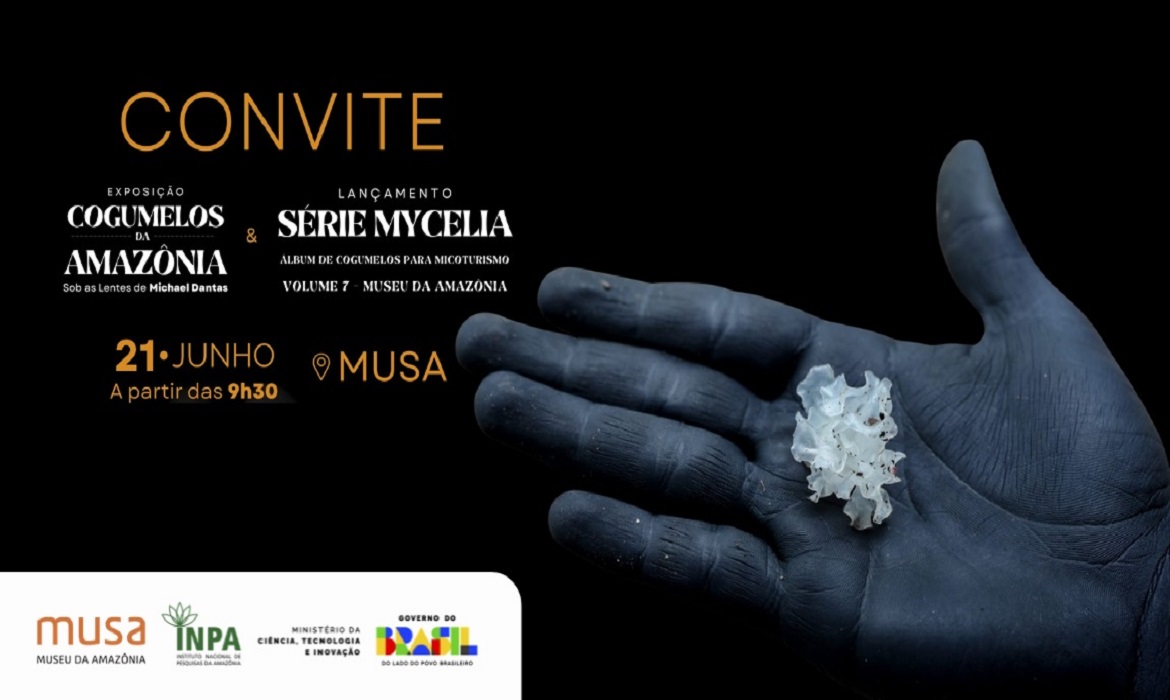 Exposição e lançamento de livro destacam o potencial do micoturismo como ferramenta de conhecimento, conservação e Educação Ambiental na Amazônia.