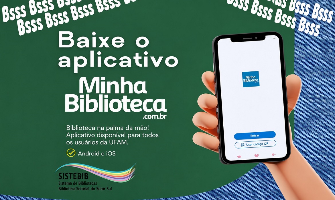 Leitura offline e inteligência: as novas ferramentas das Bibliotecas da Ufam transformam o celular ou tablet em uma extensão dos estudos diários.