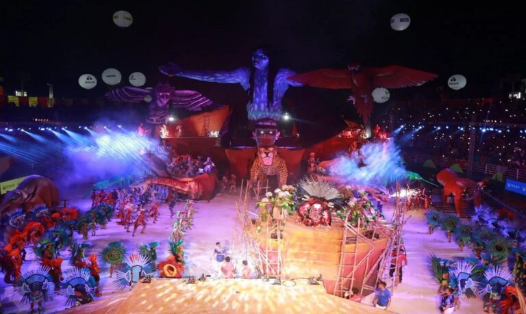 Eventos culturais que transformam - o Pará pulsa com a energia da música, dança e tradição.