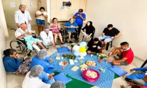 Com comidinhas especiais e espaço ao ar livre, o hospital paraense reforça a importância da humanização no ambiente da saúde pública.