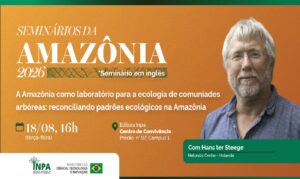 Reconhecido internacionalmente por mapear a biodiversidade da floresta, o botânico traz análises inéditas para o centro dos Seminários da Amazônia.