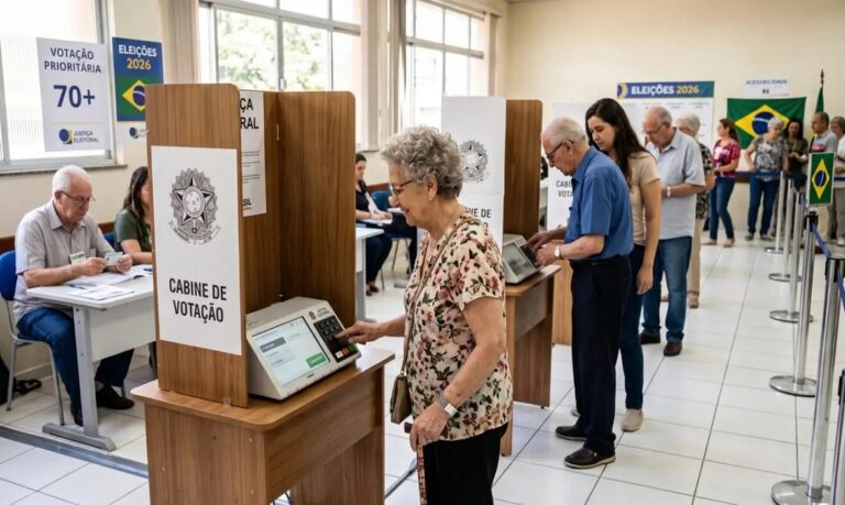 Mais de 15 milhões de brasileiros com 70 anos ou mais estão aptos a votar, mas a abstenção ainda é elevada.