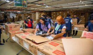 Distribuição das urnas para os locais de votação da capital está prevista para sexta-feira (23).